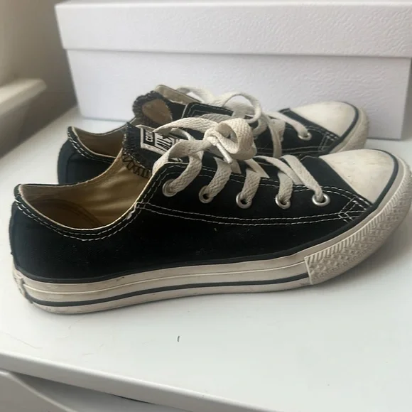 Converse Black and White Chuck Taylor Sneakers - Picture 2 of 2
